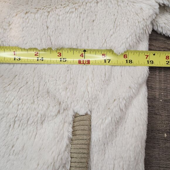 Patagonia Conejo Fuzzy Bomber Jacket Womens Size Small Hi Pile Fleece Sherpa - Picture 6 of 7